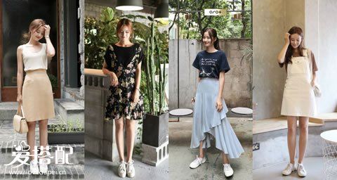 小白鞋一周不同風(fēng)格穿搭，將小清新進行到底！